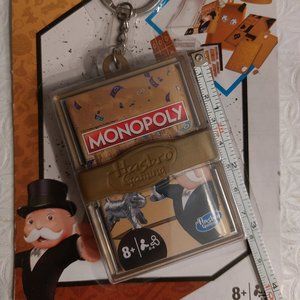 Hasbro Monopoly Keychain Mini - Gold Edition
